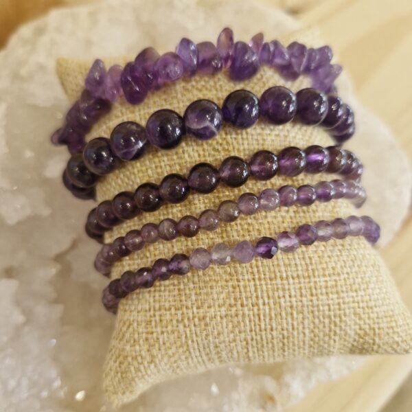 bracelet améthyste