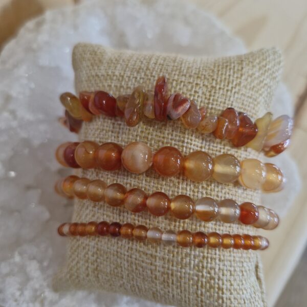 bracelet cornaline