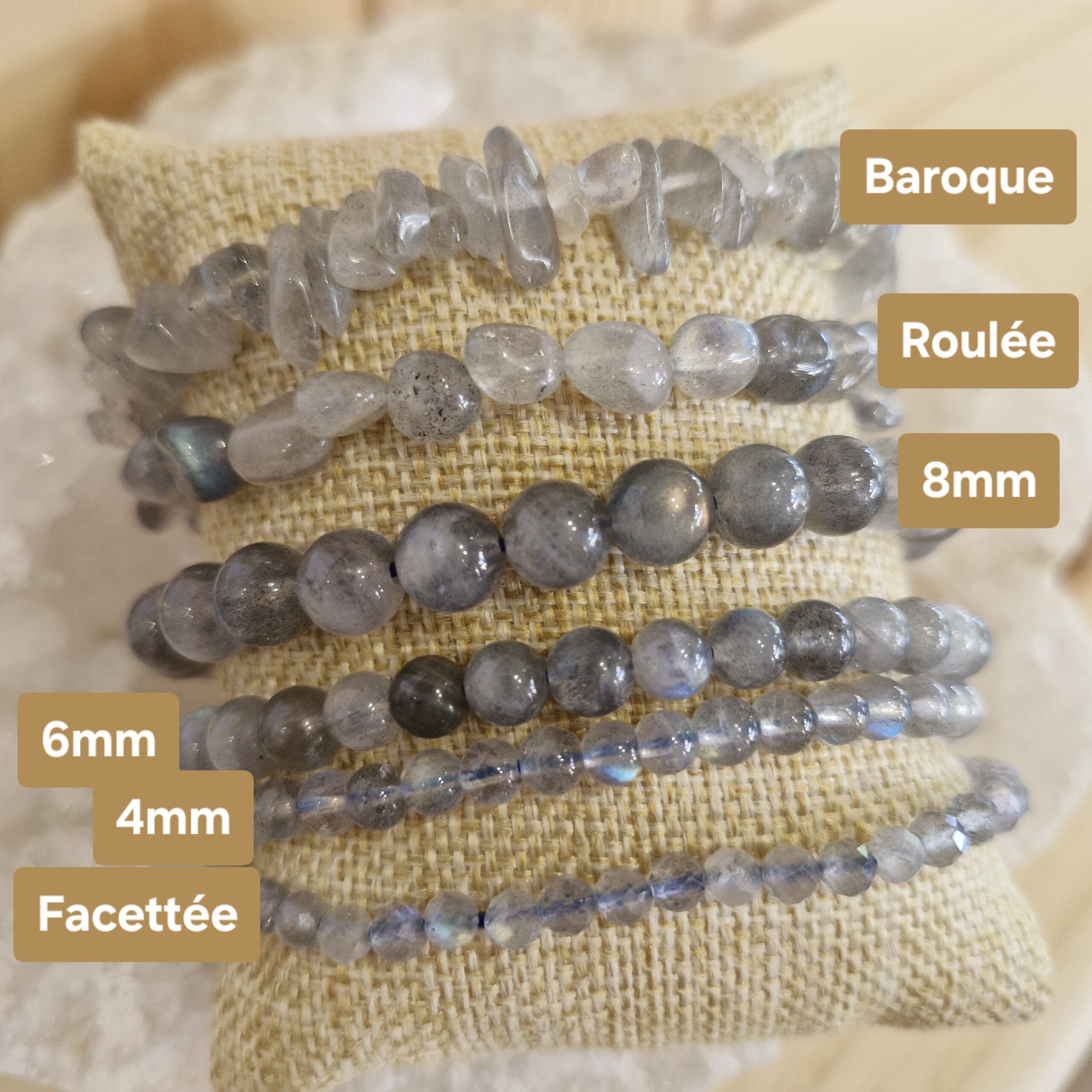 bracelet labradorite