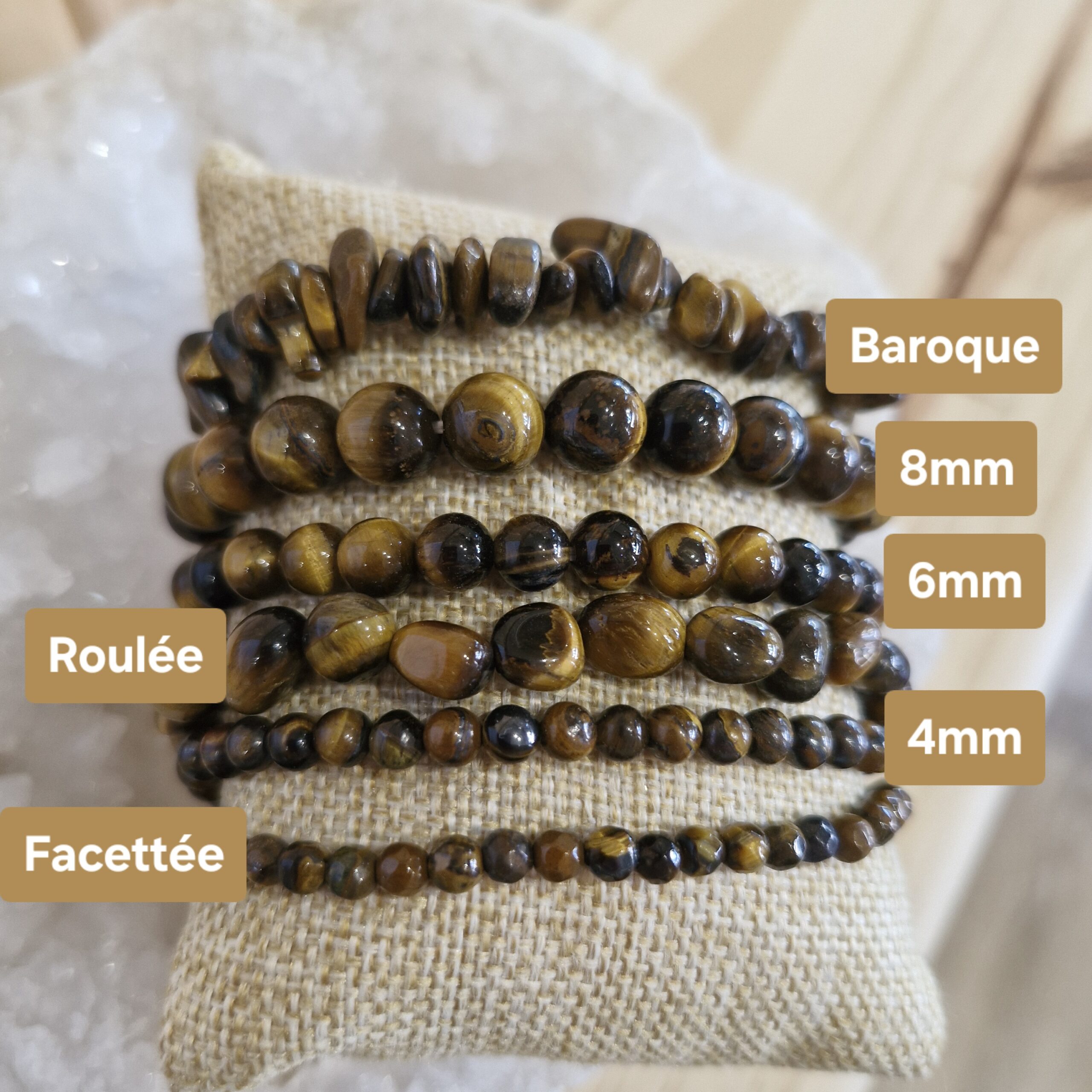 bracelet Œil de tigre
