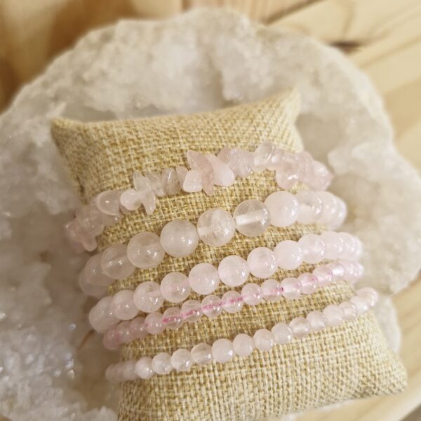 bracelet quartz rose