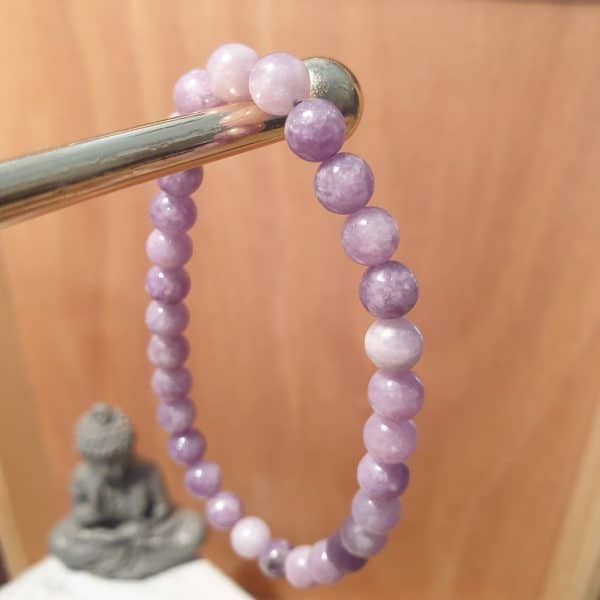 bracelet lépidolite