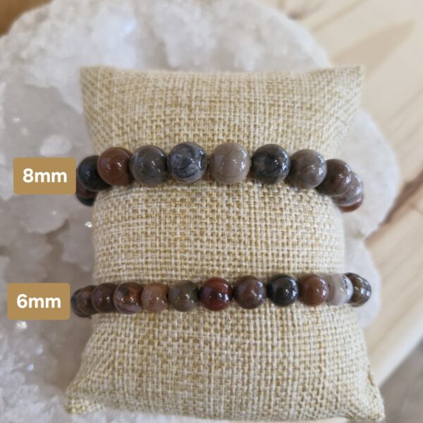 bracelet bois fossilisé