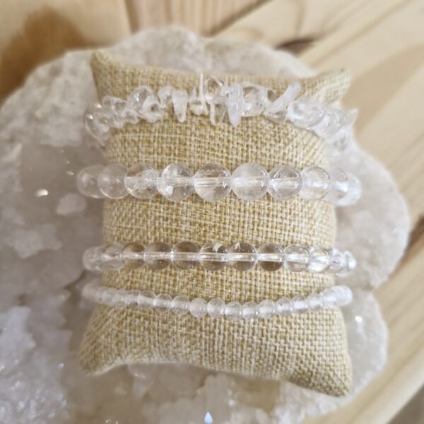 bracelet cristal de roche