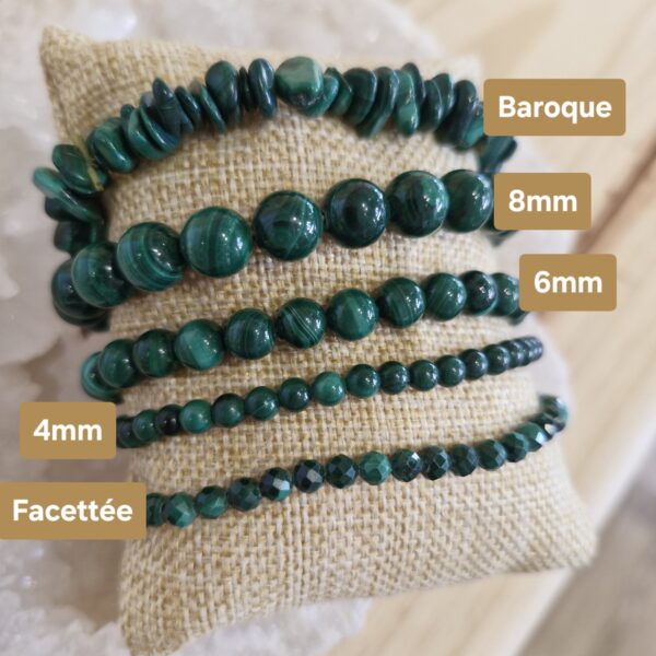 bracelet malachite