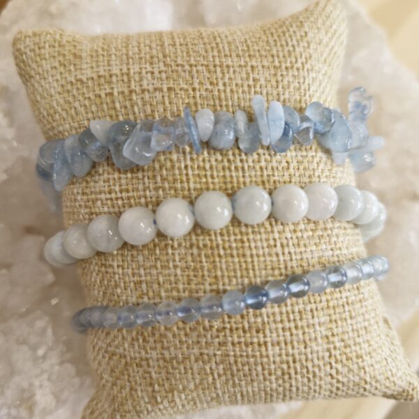 bracelet aigue marine