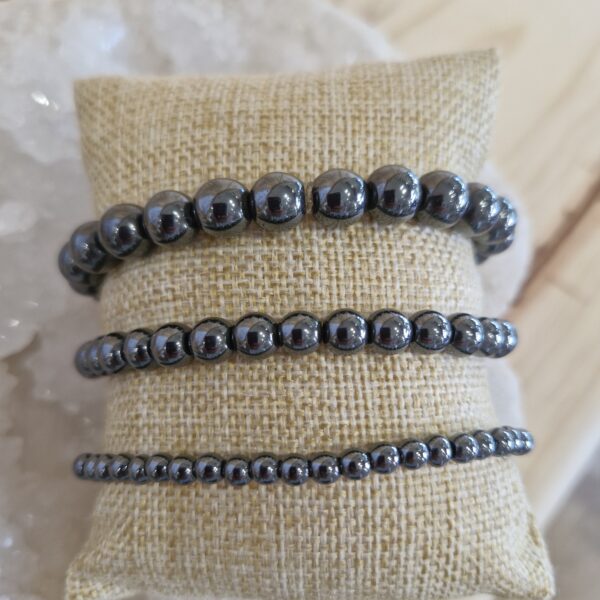 bracelet hématite