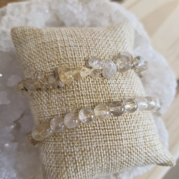 bracelet quartz rutile