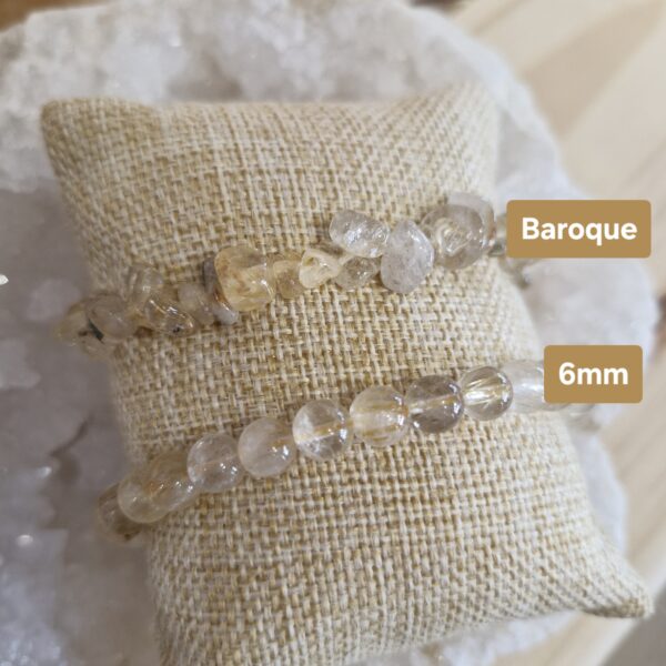 bracelet quartz rutile